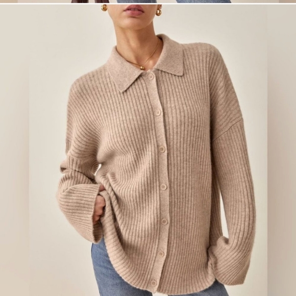 SOLD Reformation Fantino Cardigan S - Picture 2 of 3
